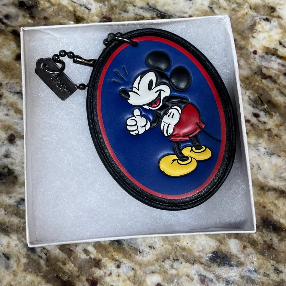 Coach Disney X- Mickey bag charm